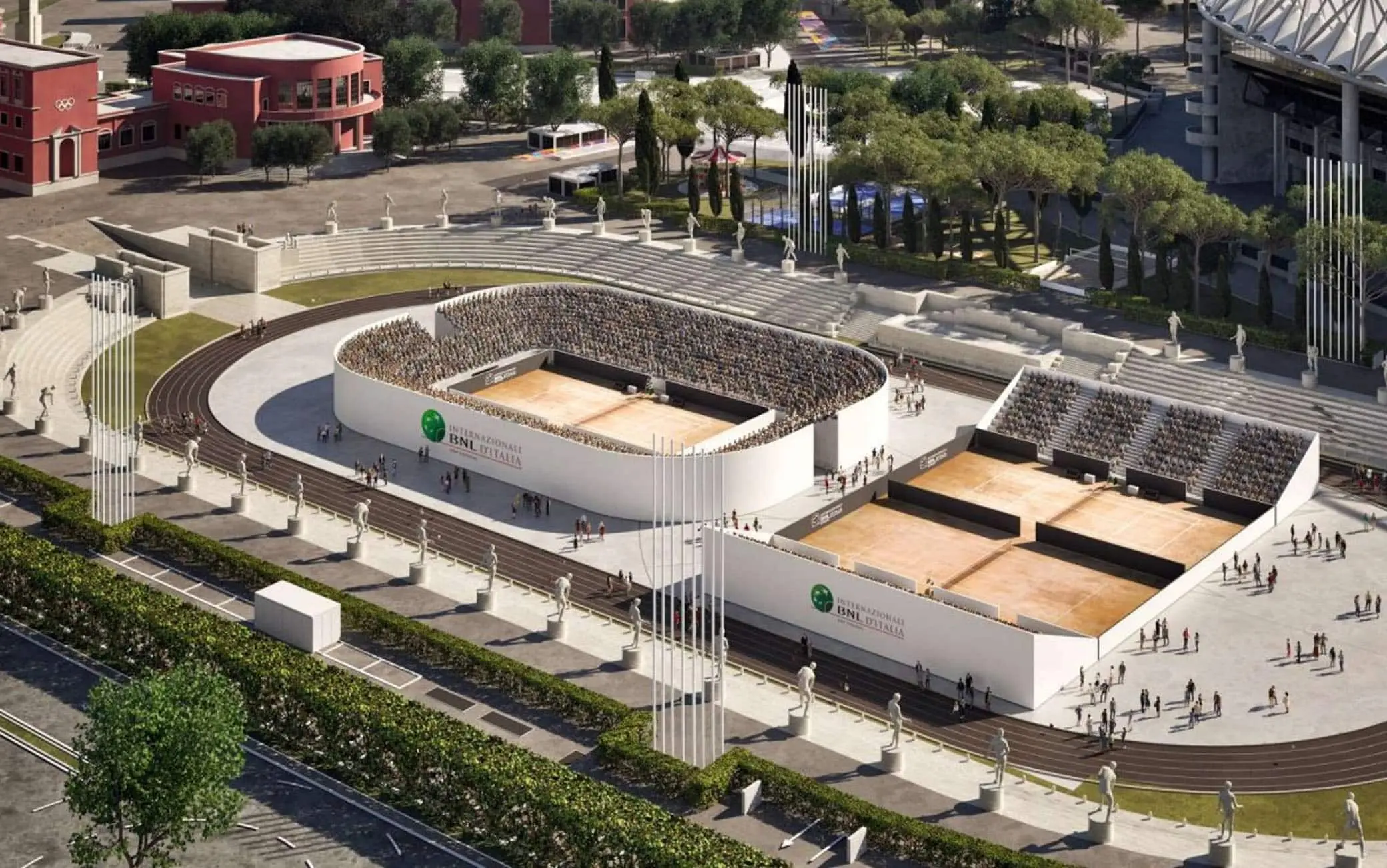 Sinner fa il suo ritorno al Foro Italico per gli Internazionali 2023