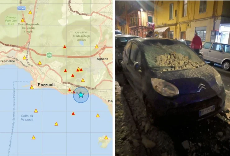 Terremoto ai Campi Flegrei: magnitudo 4.4 e scuole chiuse