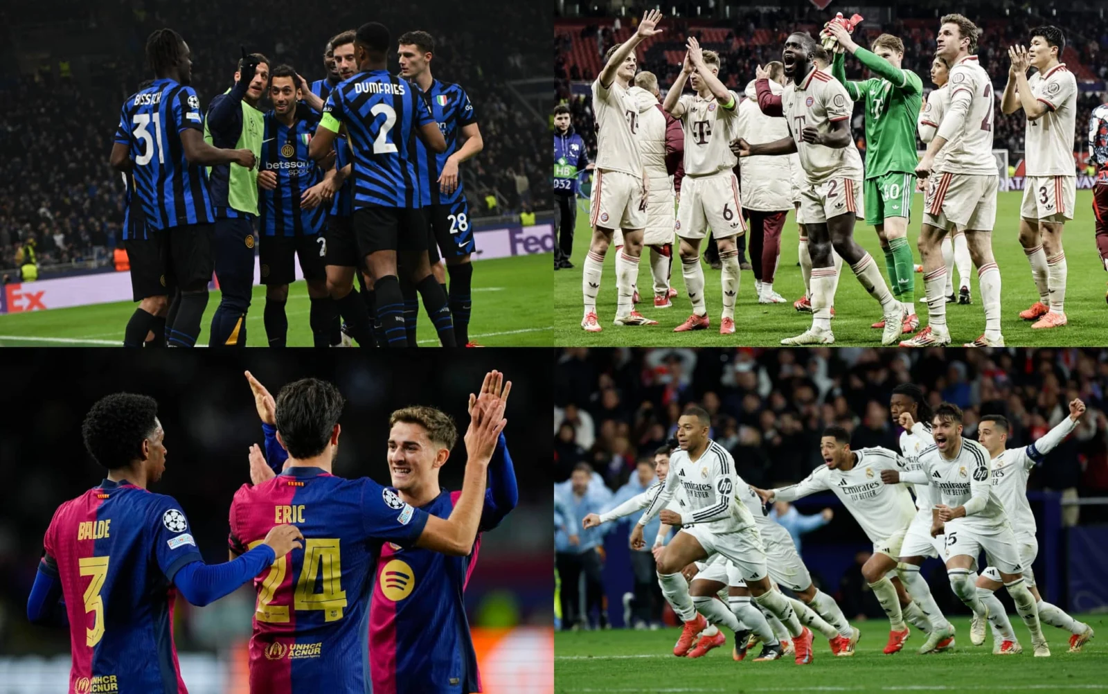 Champions League: le squadre stellari ai quarti di finale