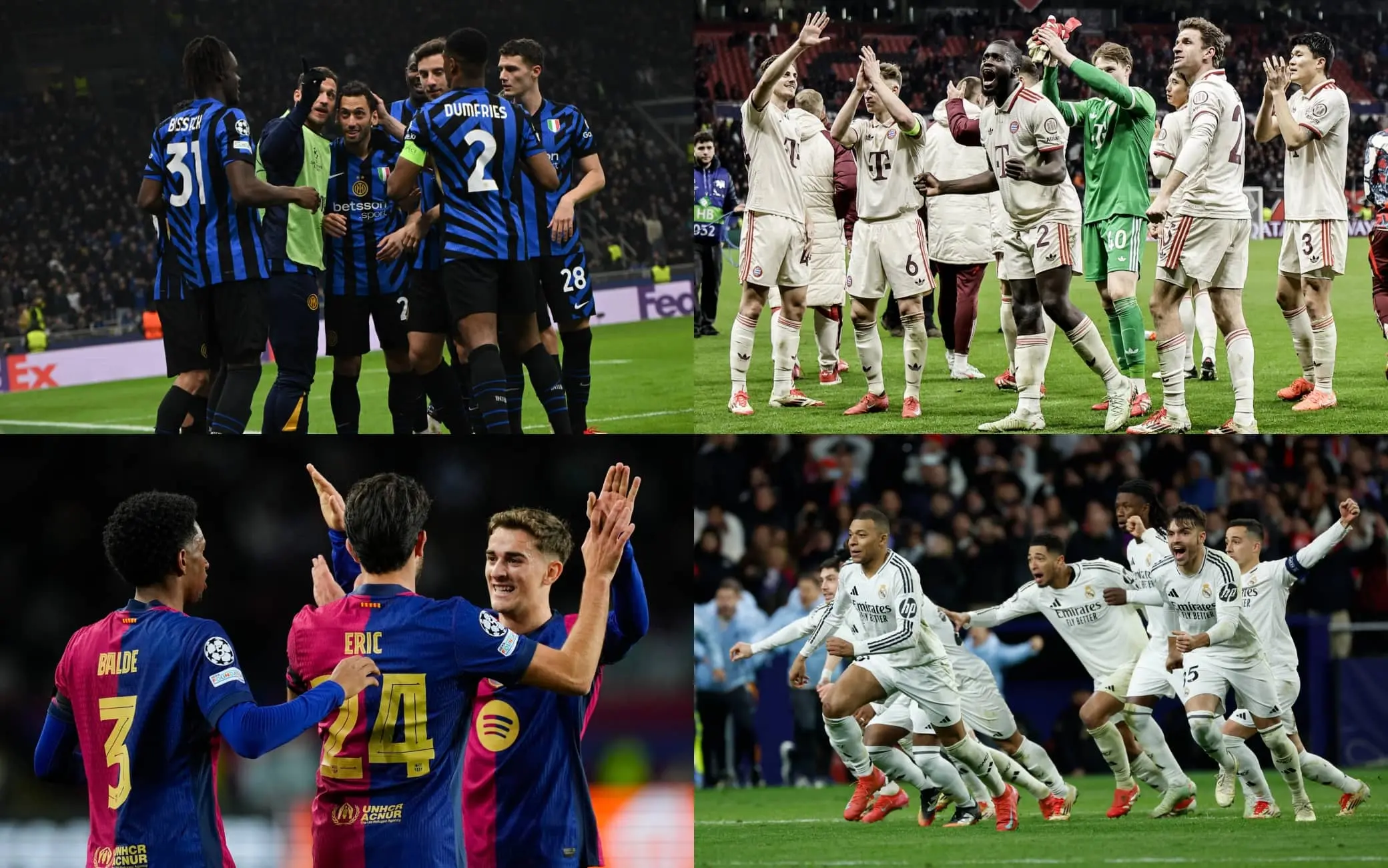 Champions League: le squadre stellari ai quarti di finale