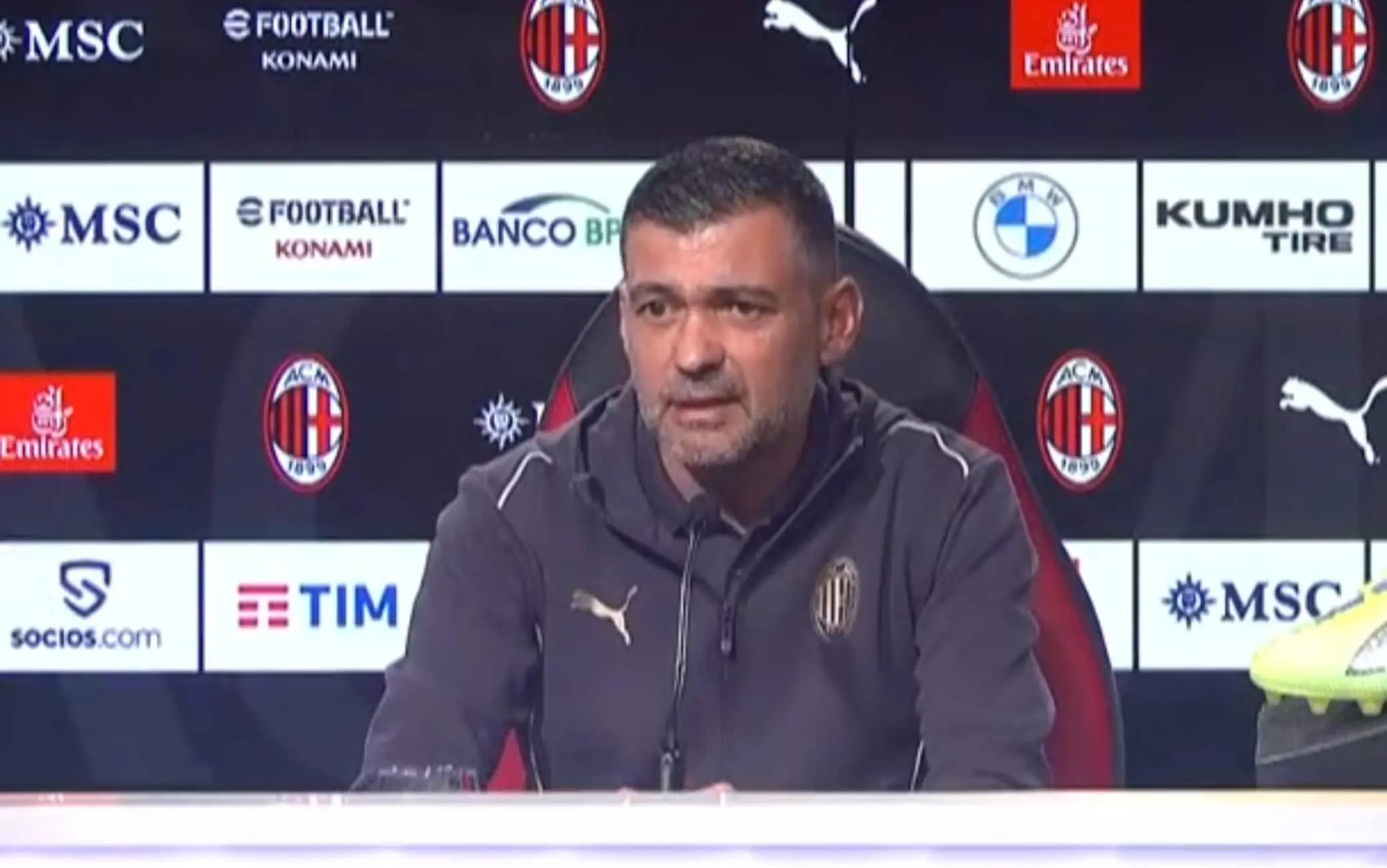 La conferenza di Conceição: diretta esclusiva su Milan e Como