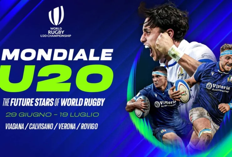 Il Mondiale Under 20 di rugby ritorna in Italia nel 2024