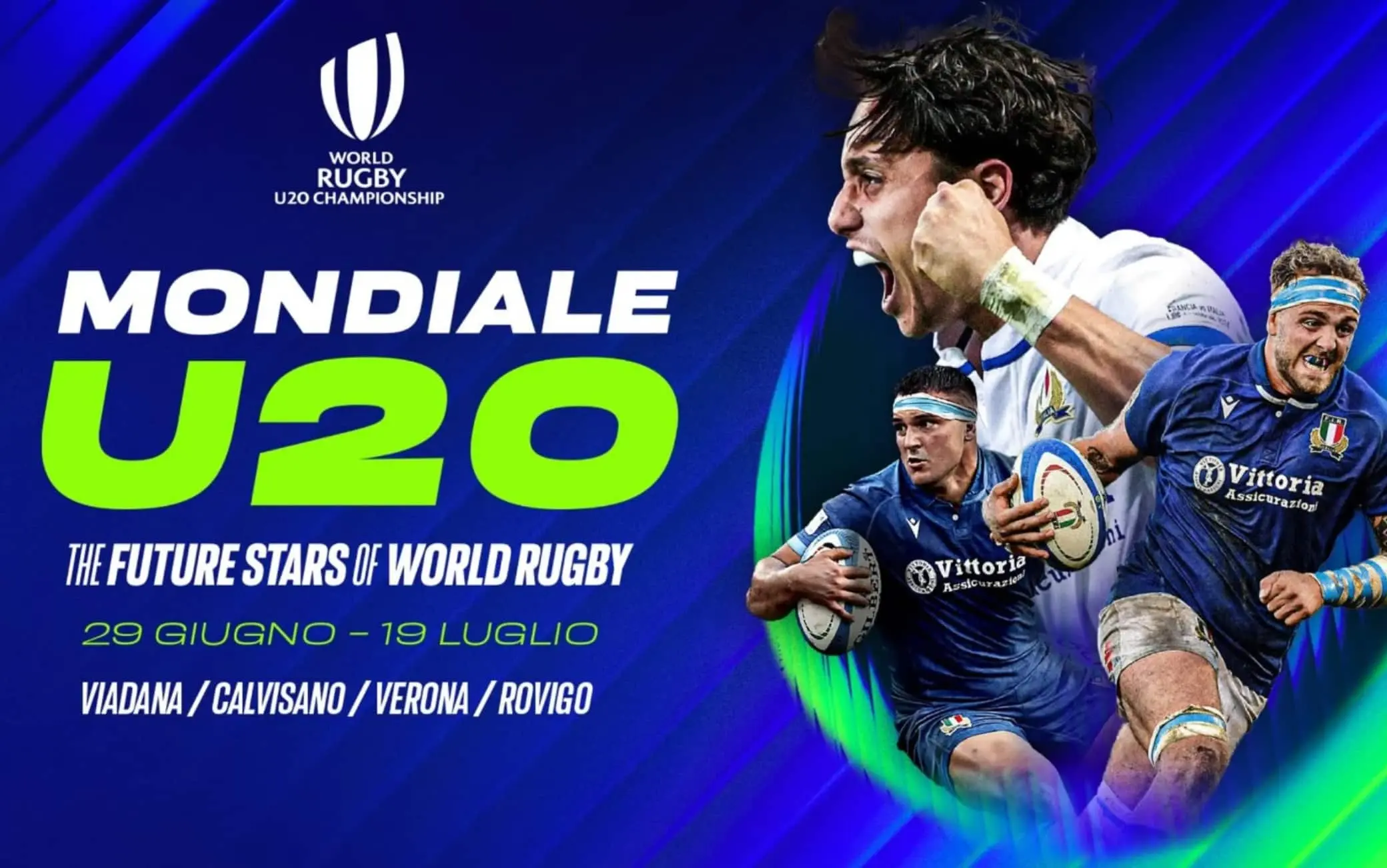 Il Mondiale Under 20 di rugby ritorna in Italia nel 2024