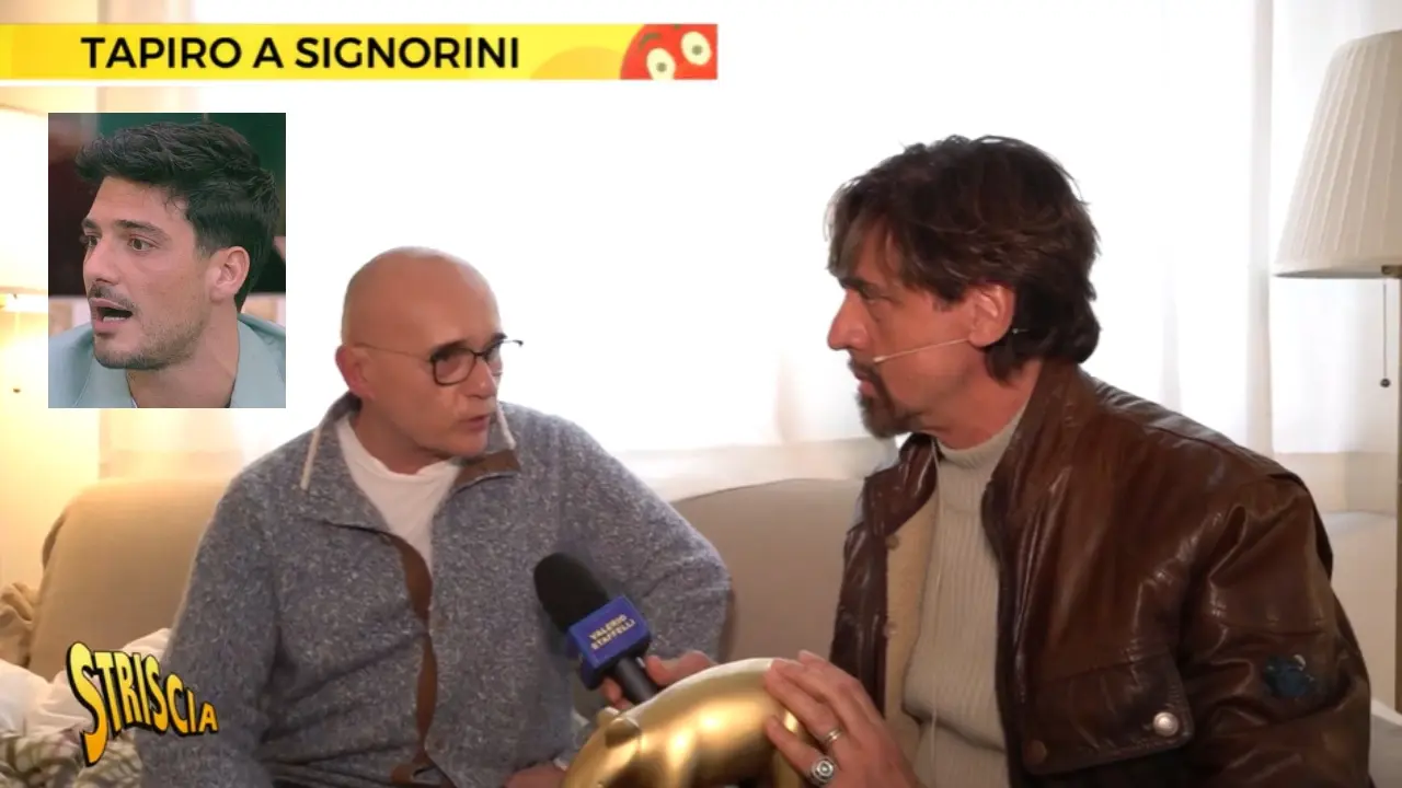 Signorini spiega le sue dichiarazioni su Spolverato dopo Striscia