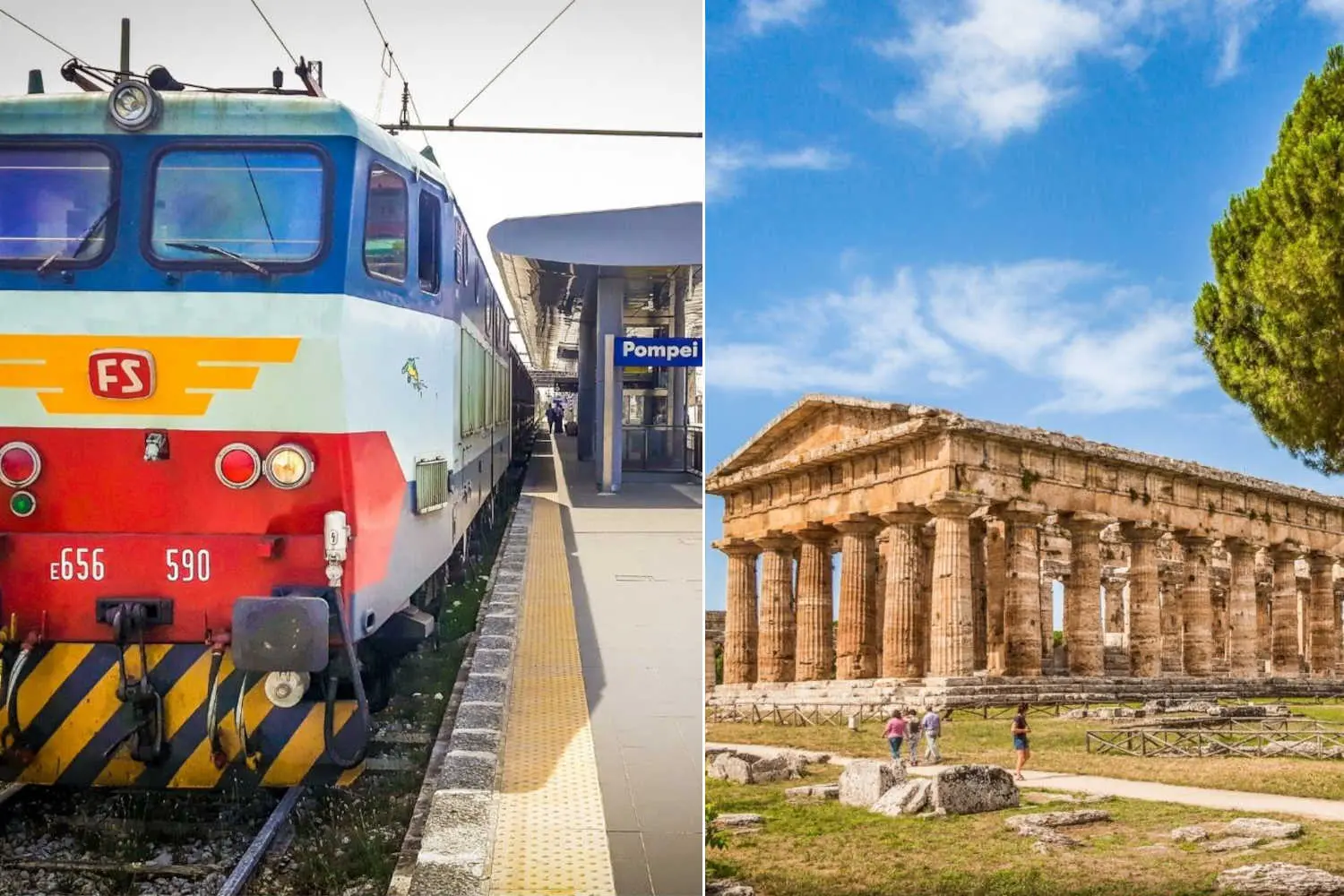 Viaggi in treno storico: l’archeotreno da Napoli a Pompei e Paestum