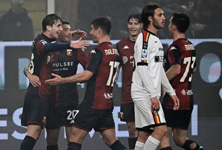 Genoa sconfigge Lecce 2-1 grazie alla doppietta di Miretti