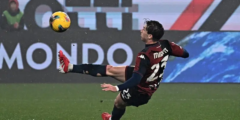 Miretti segna doppietta nella sua prima in Serie A: Genoa-Lecce
