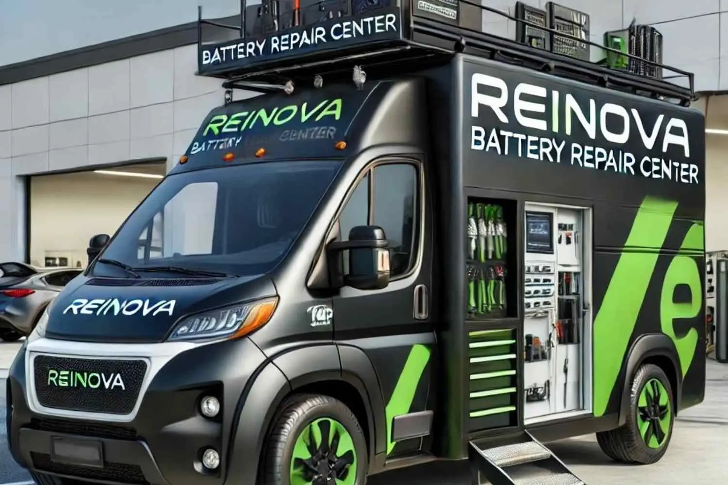 Batterie per auto elettriche: il primo servizio mobile in Italia