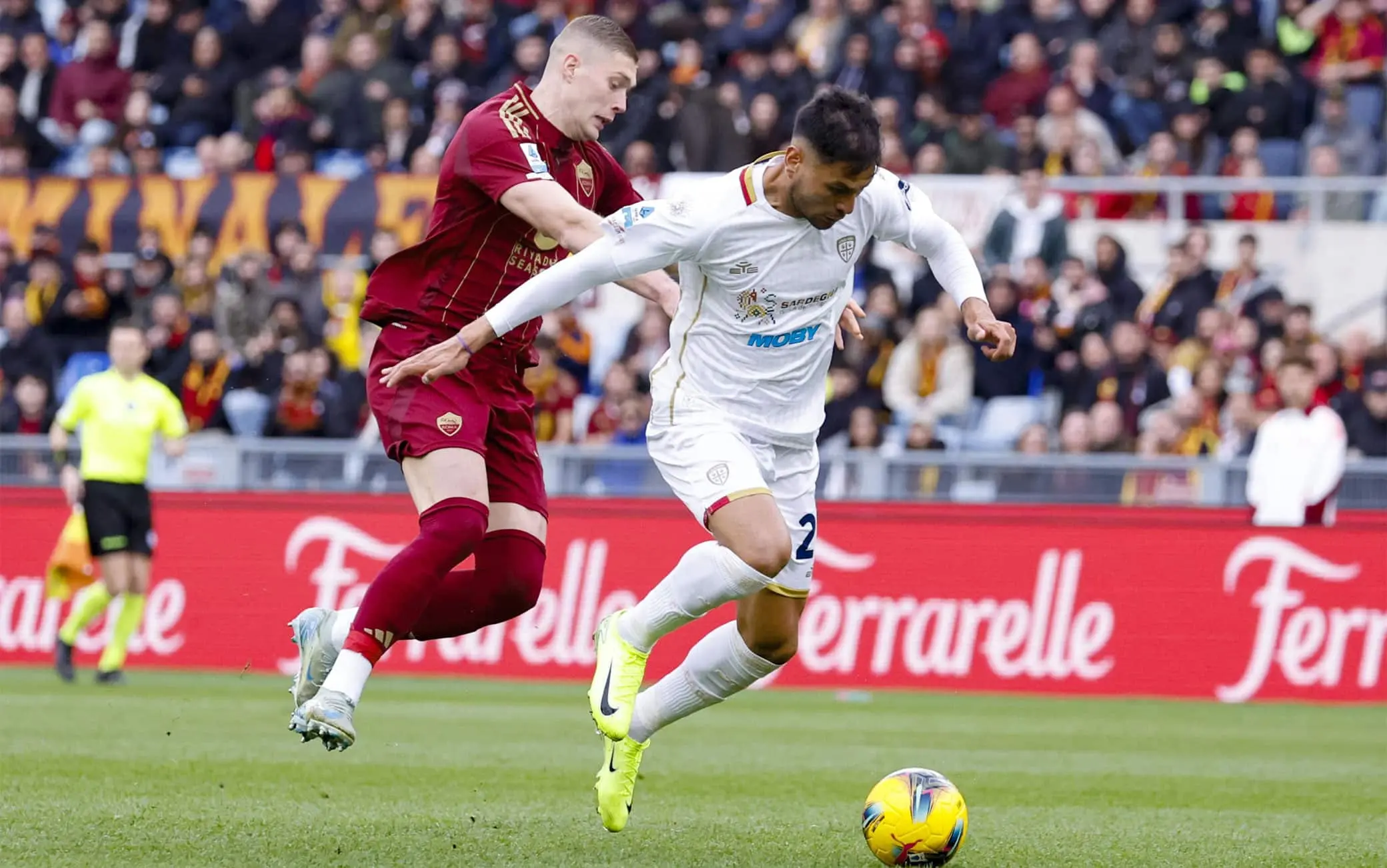 Roma-Cagliari 0-0: diretta live con aggiornamenti in tempo reale
