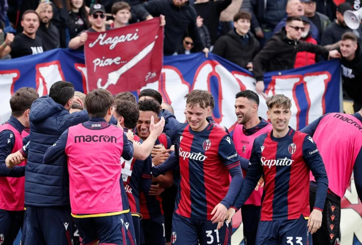 Bologna trionfa 5-0 e conquista il sogno Champions League