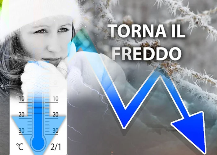 Arriva un’ondata di freddo: temperature in calo di 10°C e sottozero