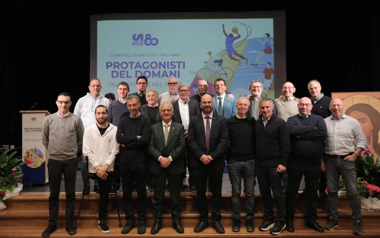 Vittorio Bosio resta leader del CSI nazionale per un nuovo mandato