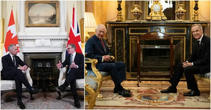Il Canada e la corona uniti contro Trump, secondo Carney
