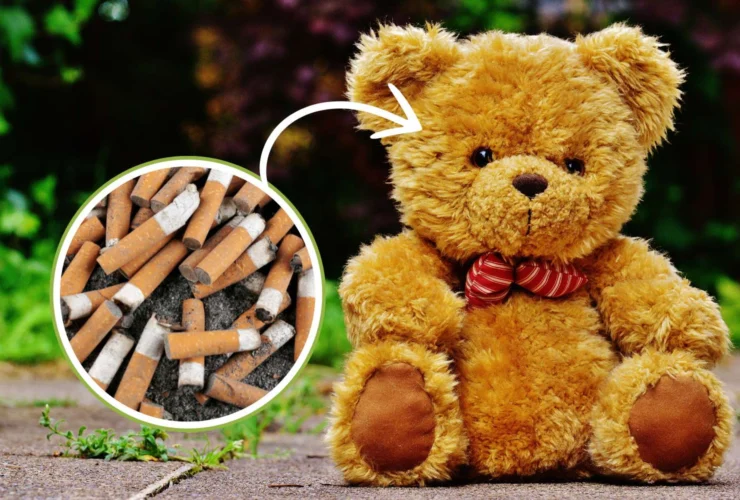 Una startup italiana crea peluche da mozziconi di sigaretta