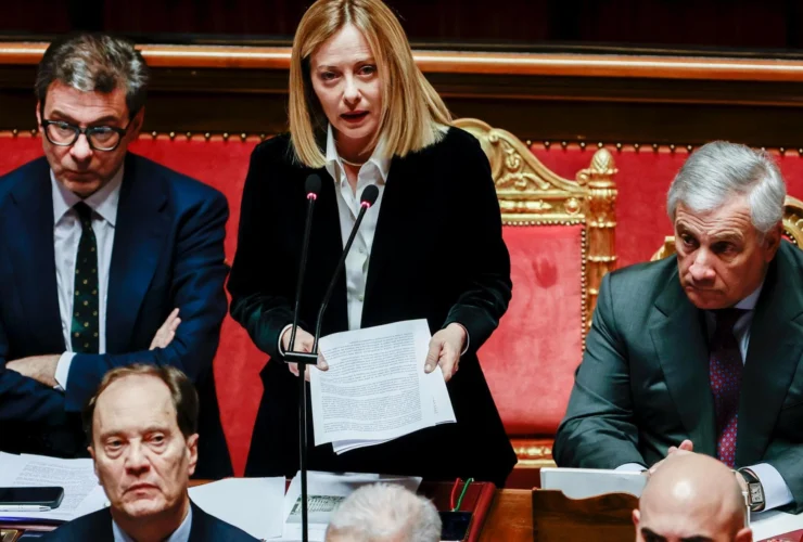 Meloni al Senato: rinforzare la difesa oltre l’acquisto di armi