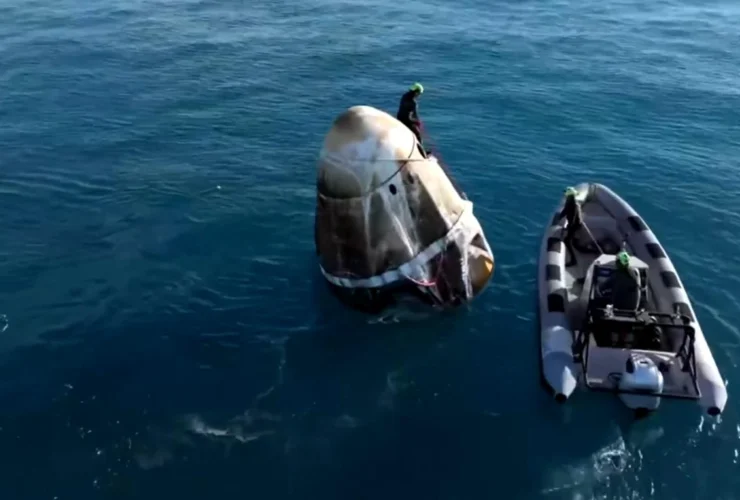 Wilmore e Williams rientrano sulla Terra dopo 9 mesi di ISS