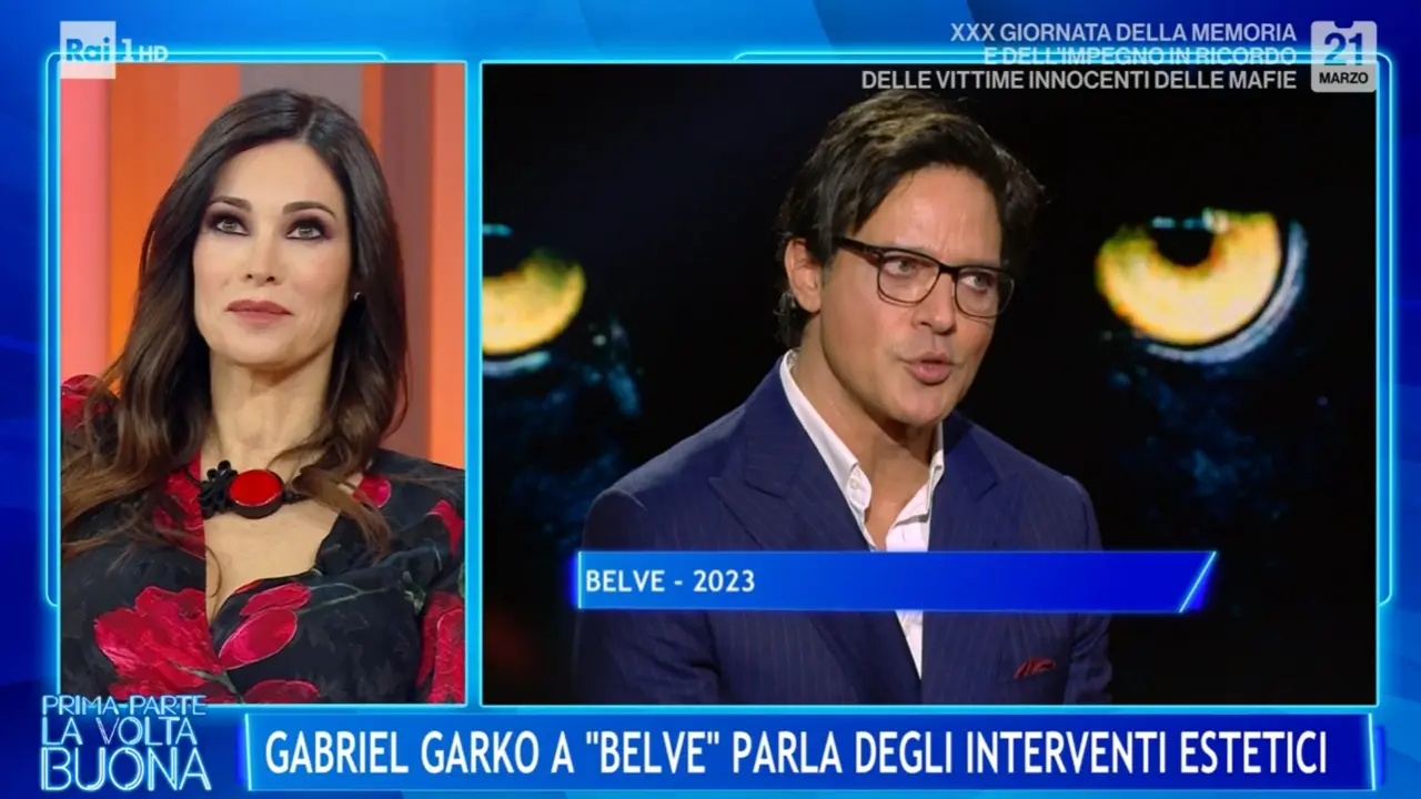 Manuela Arcuri e Gabriel Garko: un confronto sui ritocchi estetici