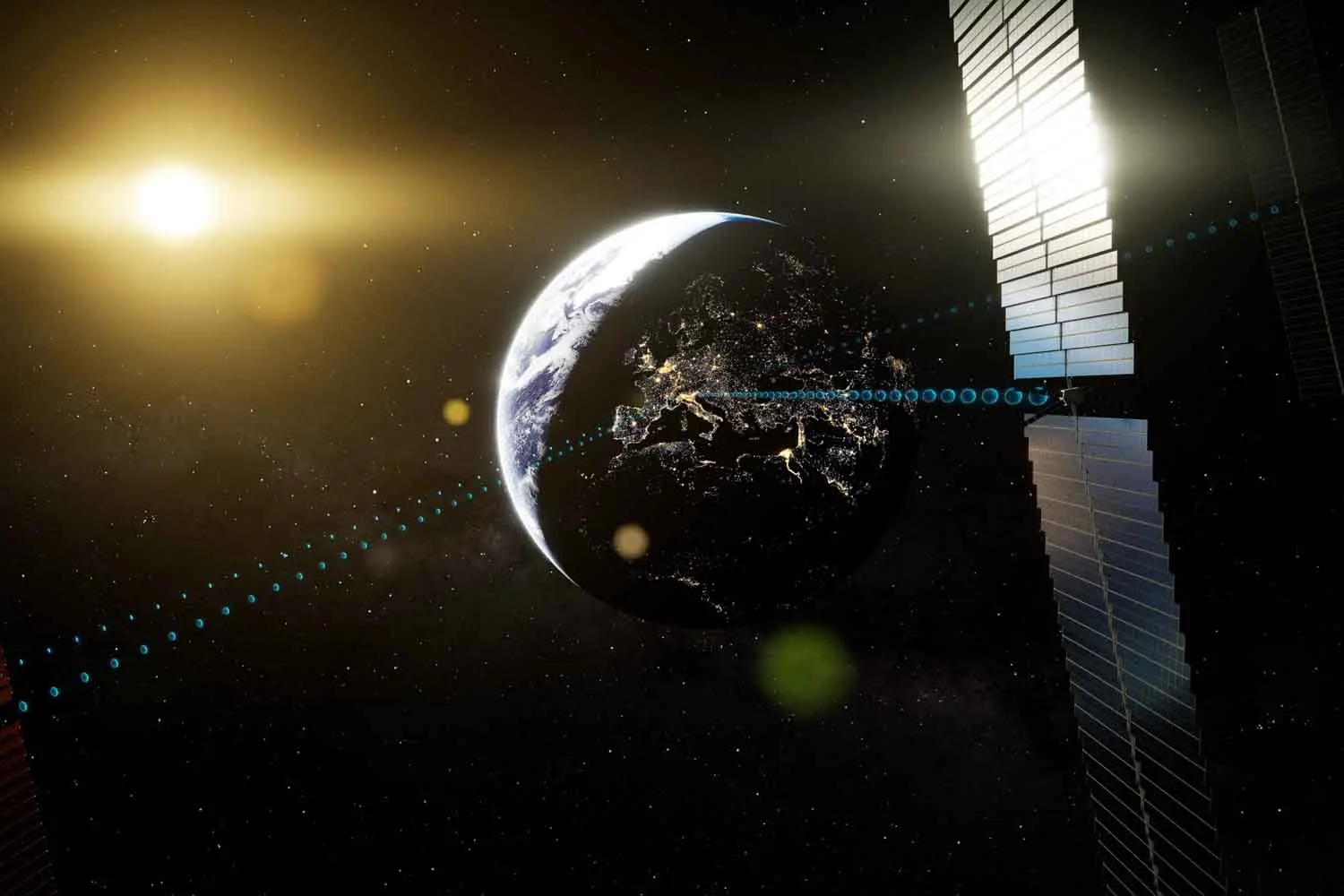 Assorbire energia solare dallo spazio: un passo verso il futuro