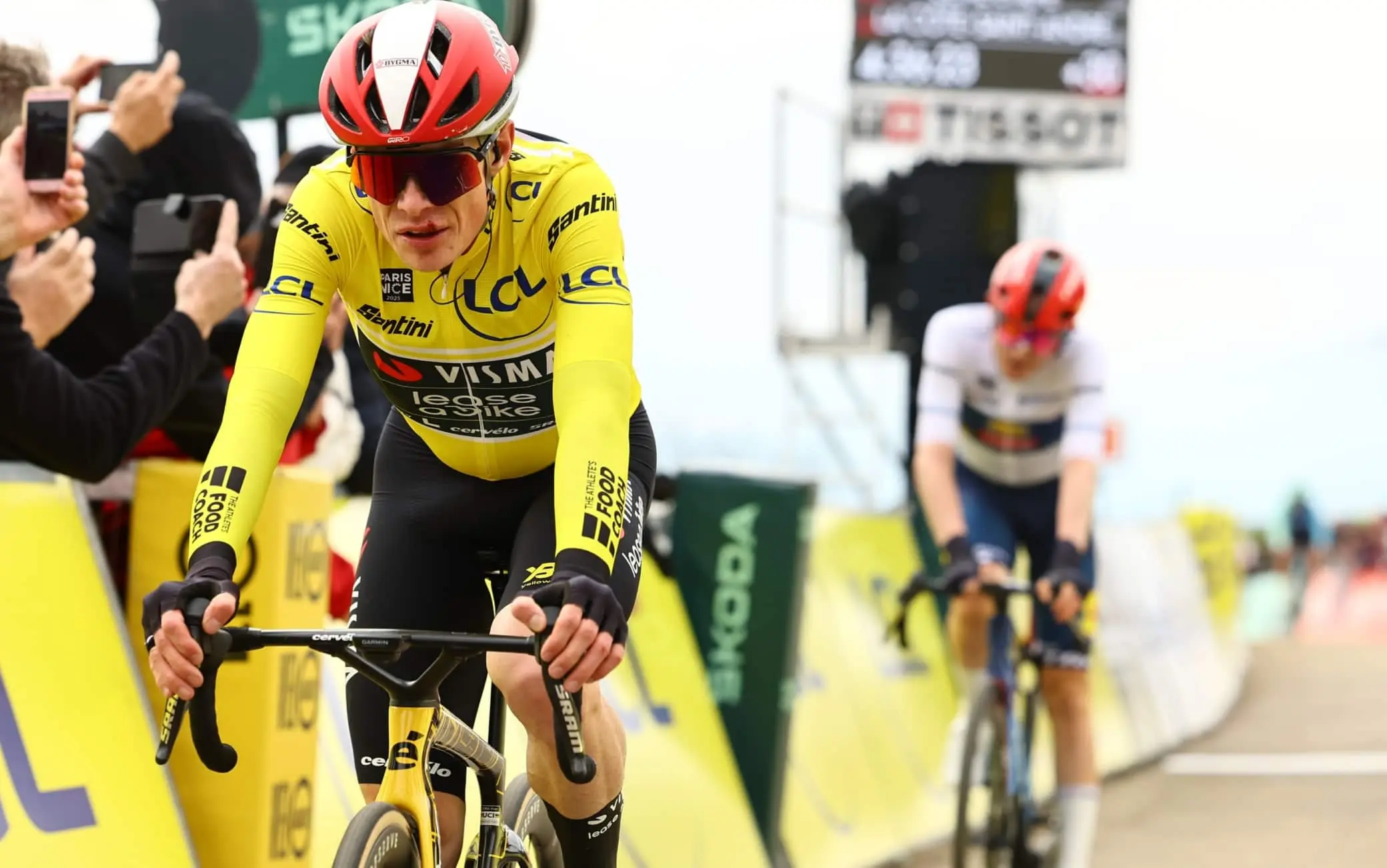 Jonas Vingegaard racconta il trauma dopo la sua caduta a Parigi-Nizza