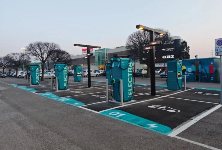Affi: il più grande hub elettrico d’Italia con Veneto ultrafast