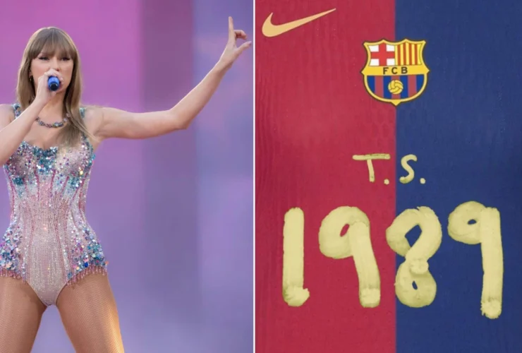 La possibile apparizione di Taylor Swift in maglia al Clásico di Barcellona