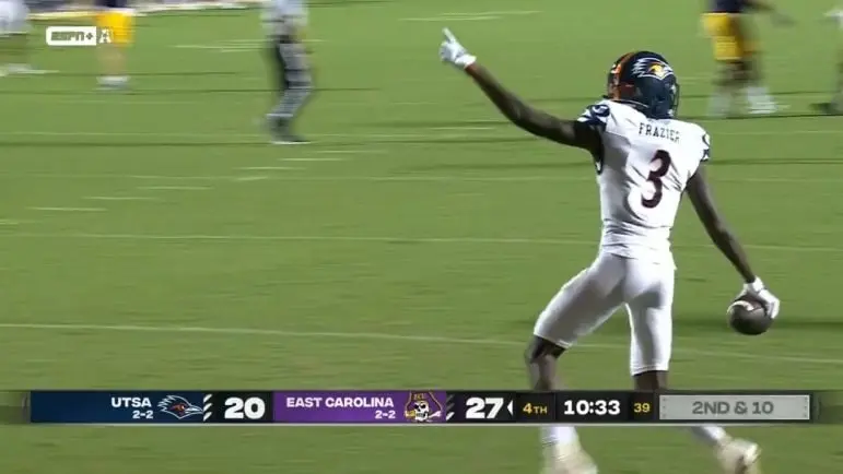Zah Frazier, il cornerback della UTSA che conquista il draft!