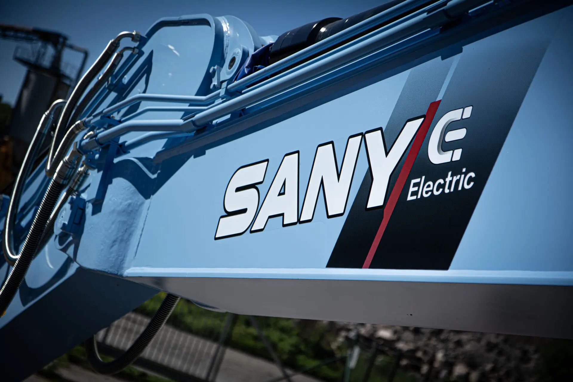 Sany lancia in Europa un escavatore elettrico super potente!