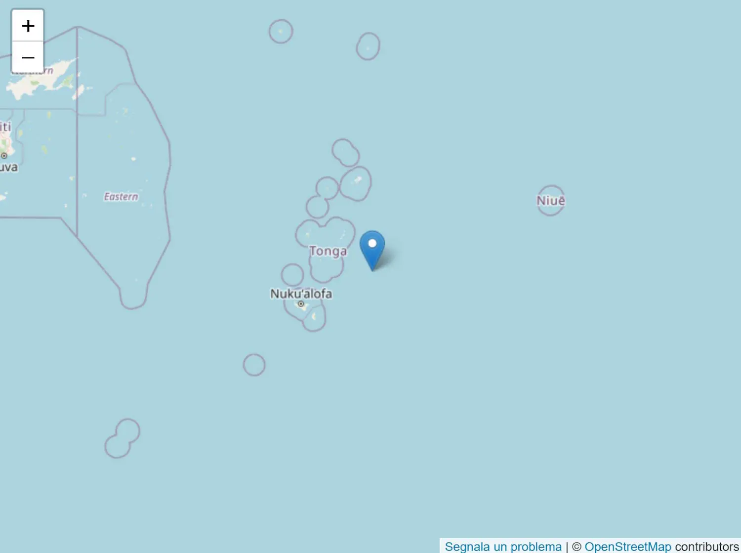 Shock a Tonga: un terremoto fa scattare l’allerta tsunami!