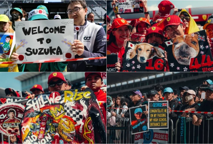 F1 a Suzuka: adrenalina in pista e festa tra i fan!