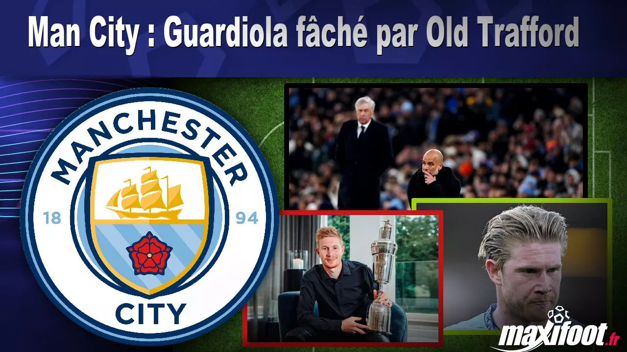 Guardiola infuriato dopo il ko clamoroso all’Old Trafford!