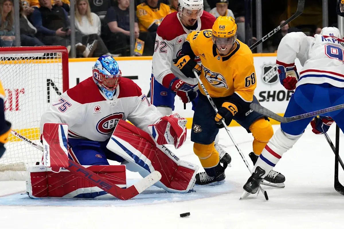 Caufield e Laine incandescenti: i Canadiens surclassano i Predators!