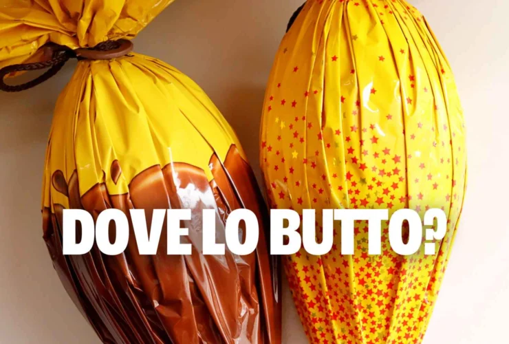 Dove smaltire correttamente la carta dell’uovo di Pasqua?