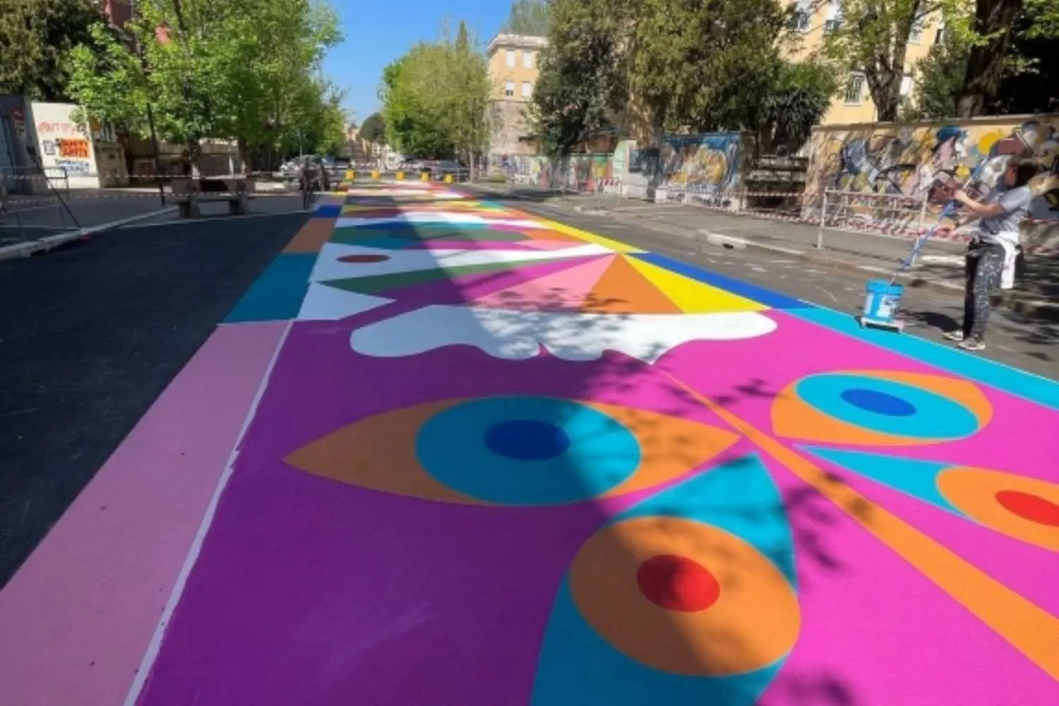 Inaugurata a Roma la prima strada scolastica dedicata all’arte