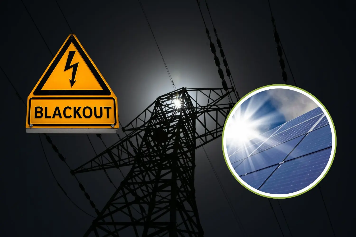 Pannelli solari: come affrontare il rischio di blackout elettrici