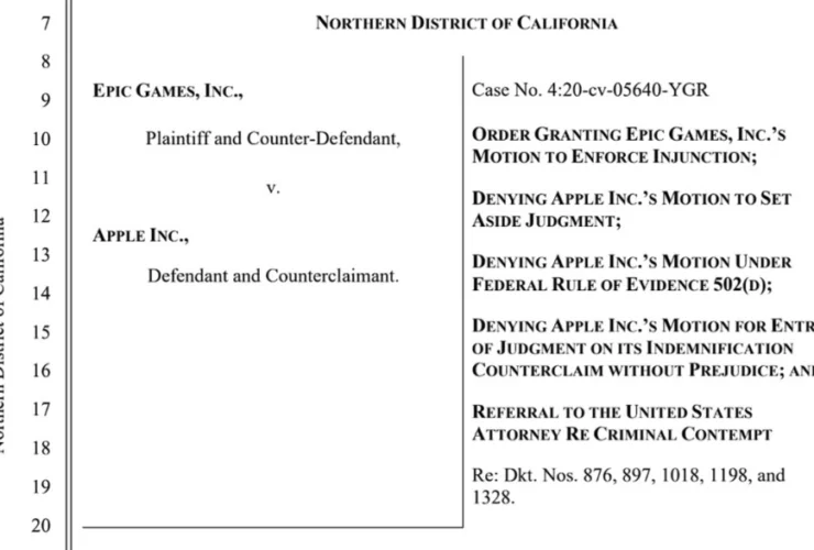 Epic Games festeggia la vittoria nel caso antitrust contro Apple