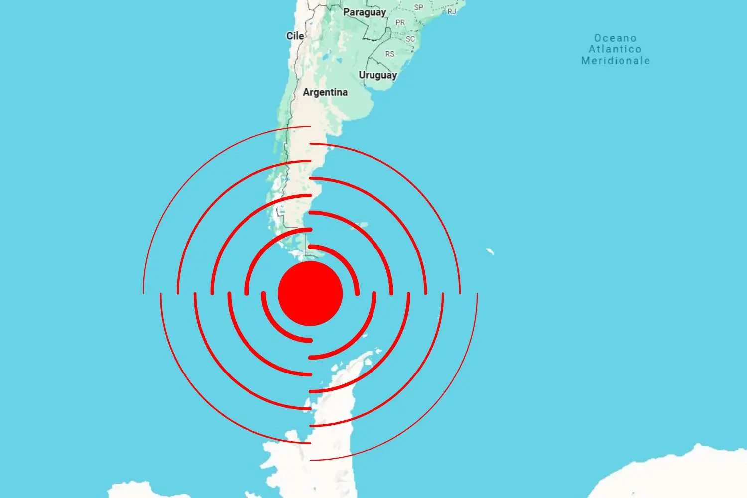Terremoto di magnitudo 7.5 in Cile: allerta tsunami e evacuazioni