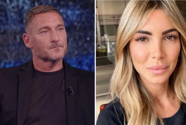 Totti commenta Noemi Bocchi da Fazio e il pubblico reagisce