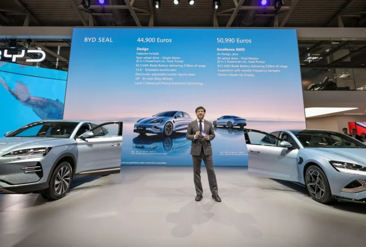 BYD conquista l’Europa: vendite schizzano del 750% ad aprile