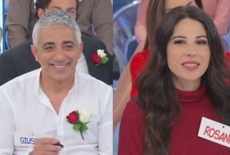 Rosanna e Giuseppe di Uomini e Donne sorprendono a Palermo
