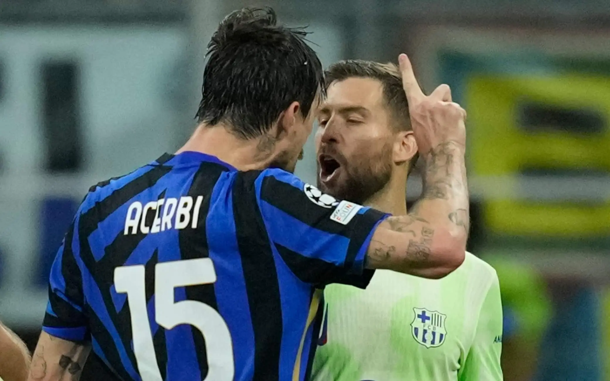 Acerbi e Iñigo Martínez: il retroscena dopo il gol di Çalhanoğlu