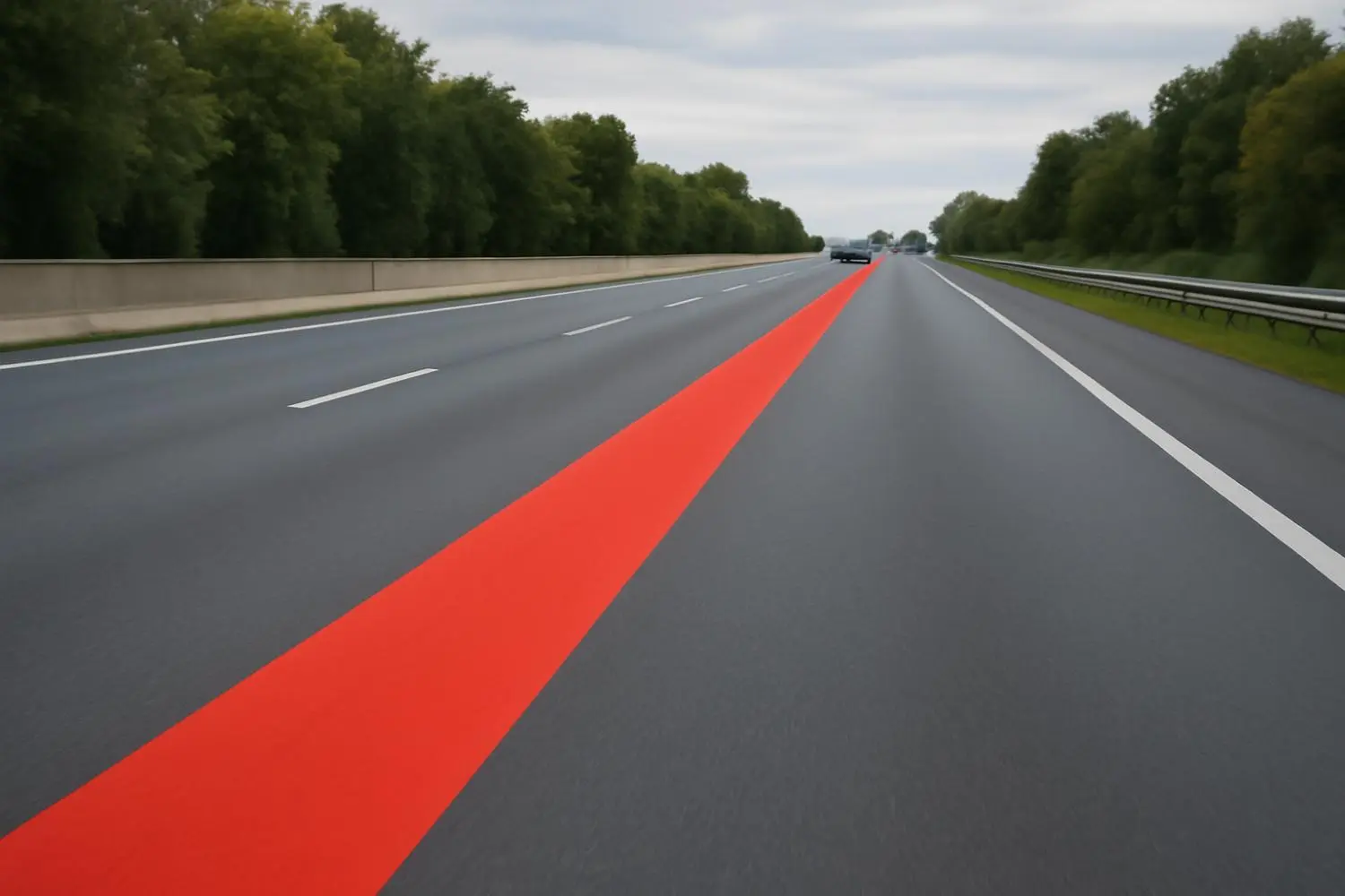La linea rossa in autostrada: perché è fondamentale rispettarla