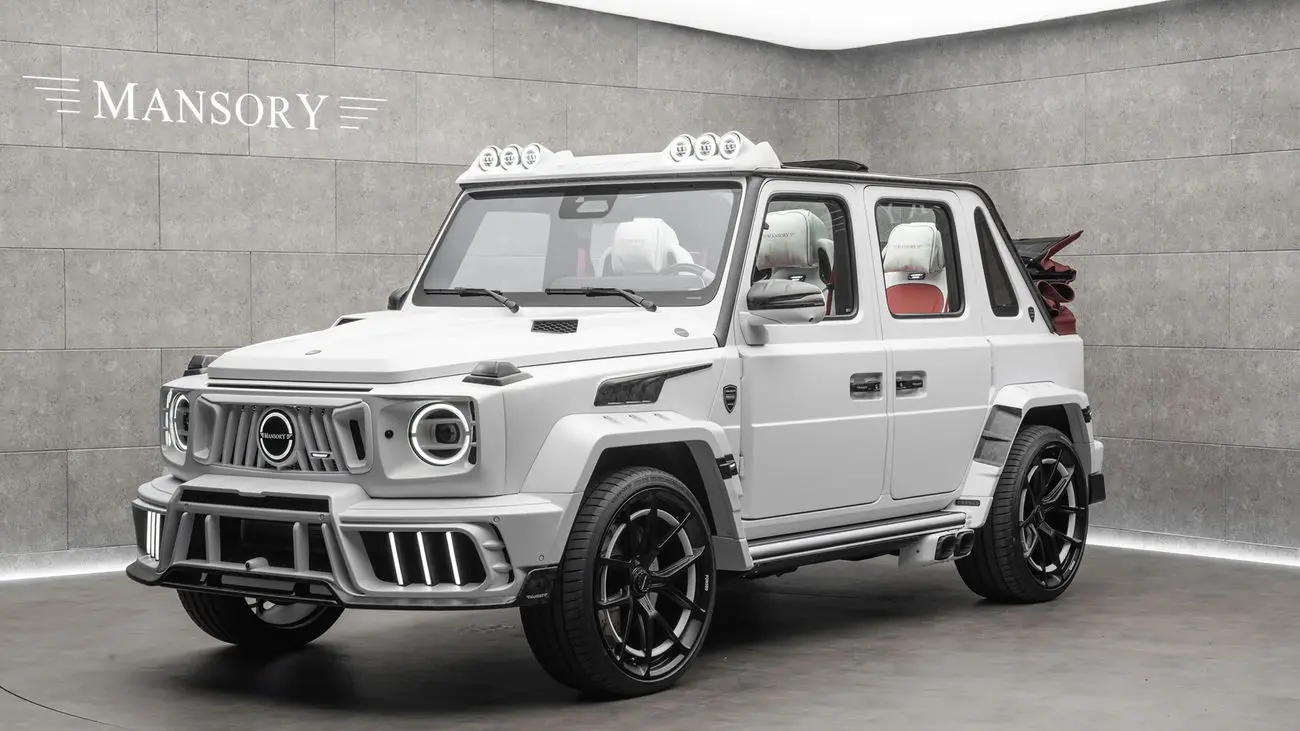 Mansory trasforma ancora la Mercedes G-Class con un tocco unico