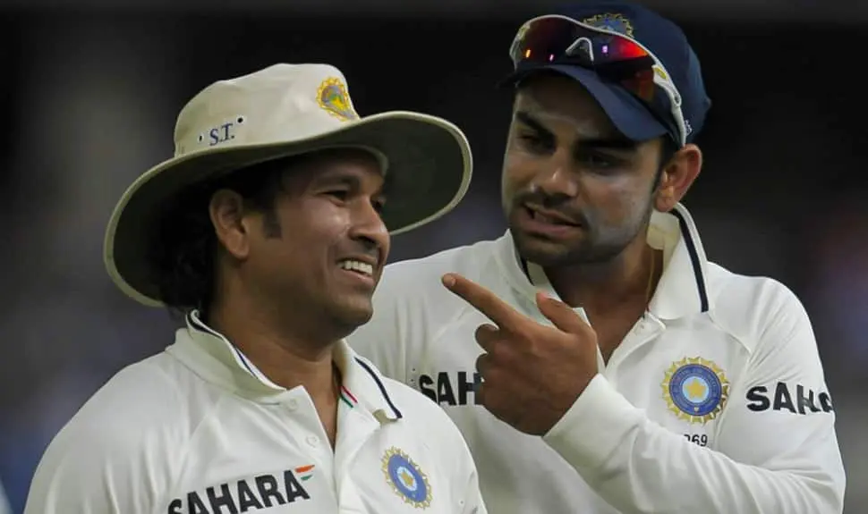 Un ricordo di Sachin: il gesto sincero di Kohli al ritiro dal test cricket