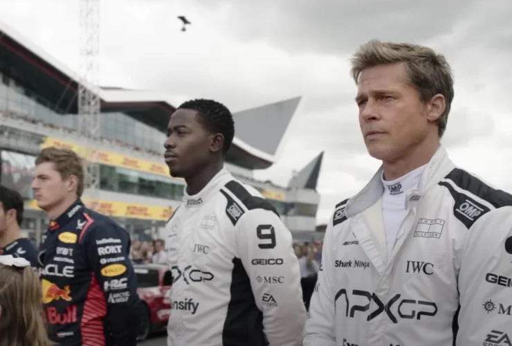 F1 vista dal regista di Top Gun: Maverick con Brad Pitt in pista con i campioni