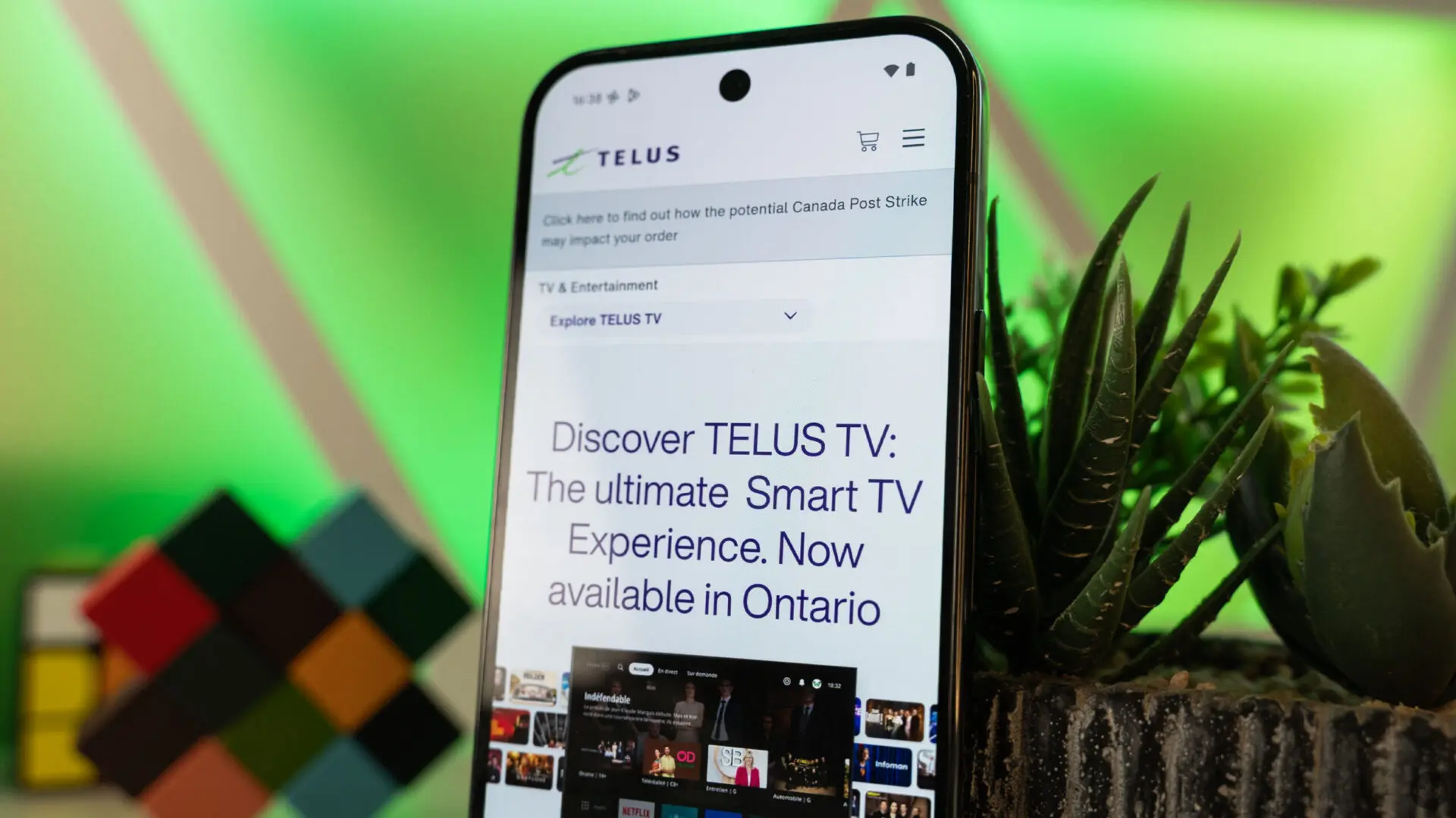 Telus TV sbarca in Ontario e amplia il servizio in Quebec