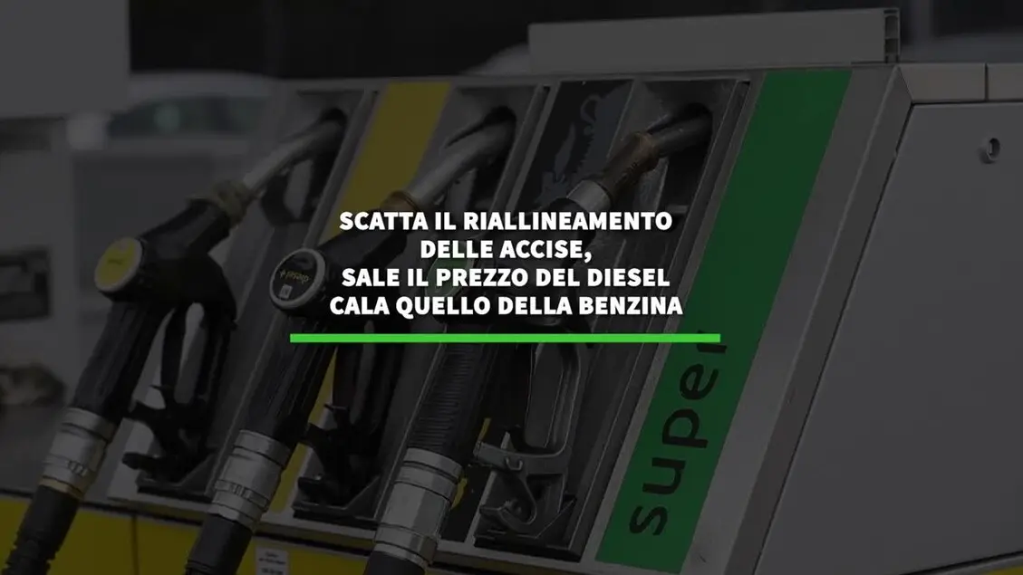 Riallineamento accise carburanti: diesel più caro, benzina in calo
