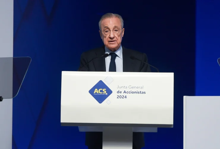 La previsione di Florentino Pérez: ACS oltre 45 miliardi nel 2024