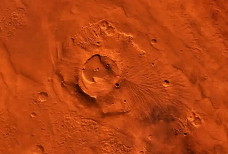Il rover Perseverance cattura parete marziana simile a relitto spaziale