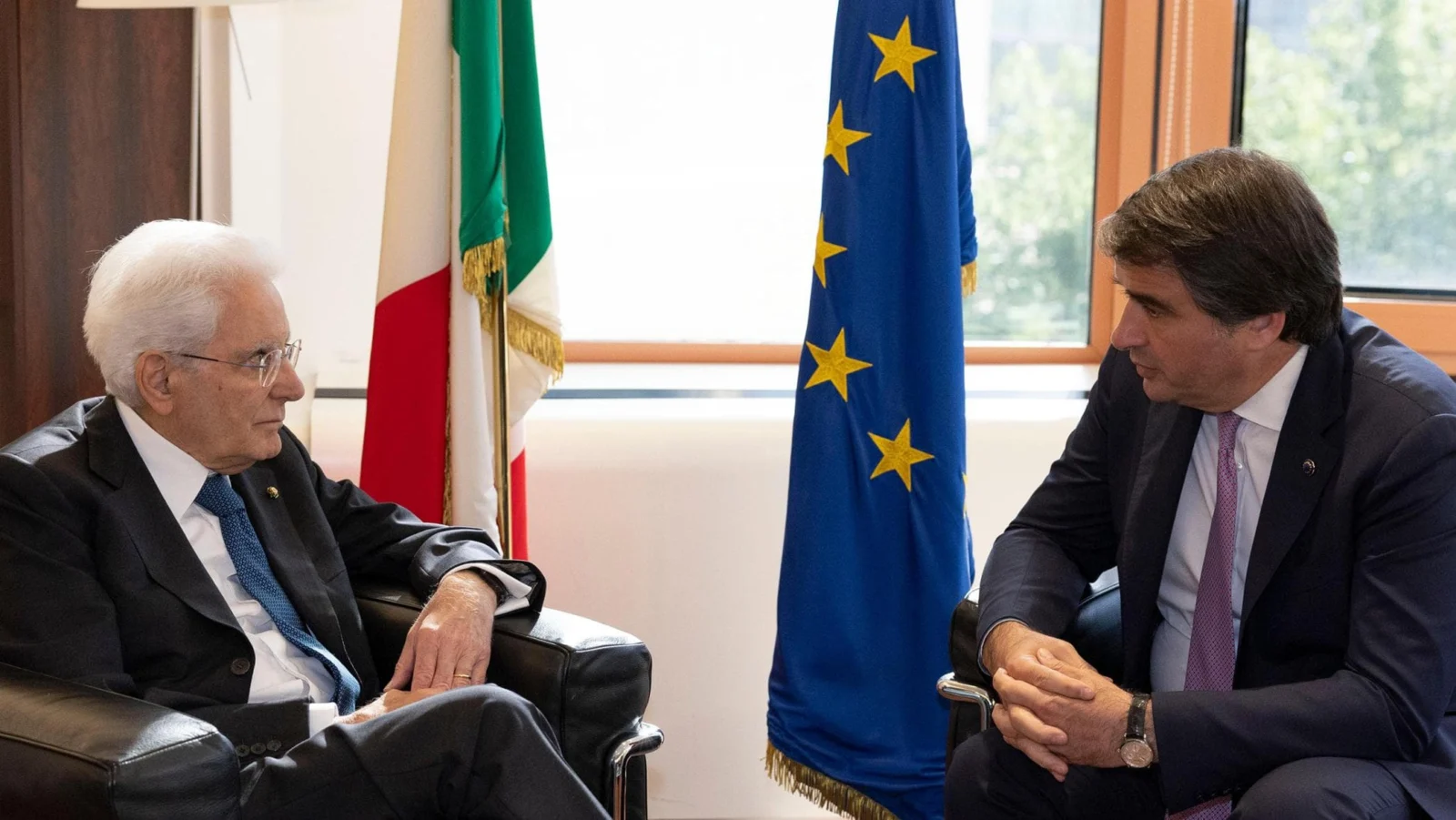 Mattarella: la vita italiana profondamente legata all’Europa unita