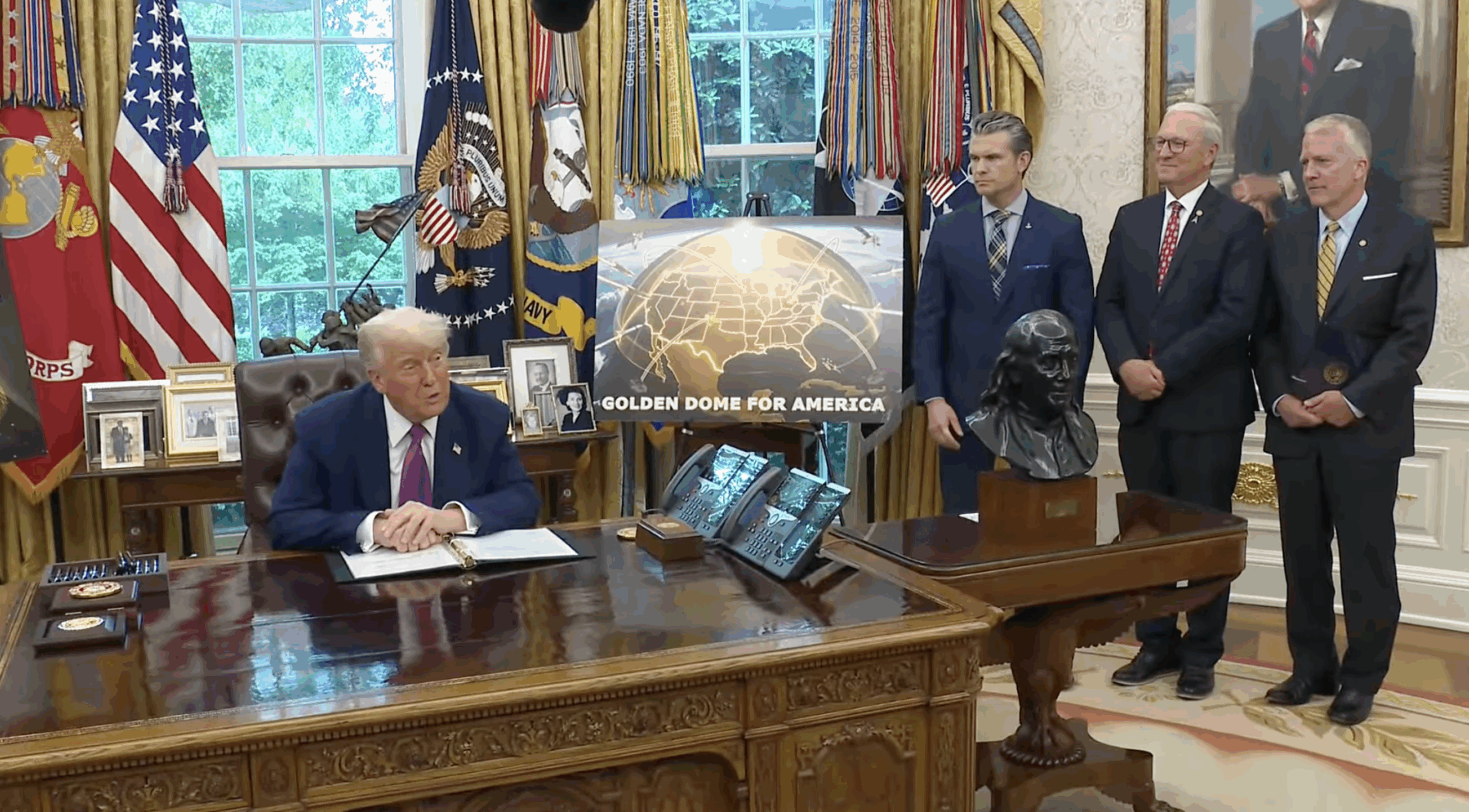 Trump nomina generale Space Force per guidare missile defense Golden Dome da 175 miliardi